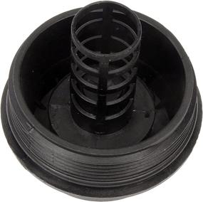 img 1 attached to Dorman 917-004 Engine Oil Filter Cap: Compatible with Ford/Mazda/Mercury Models, Black Finish