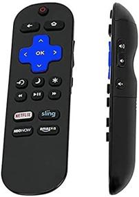 img 1 attached to 📺 Enhanced Replacement Smart TV Remote Control for Sharp ROKU