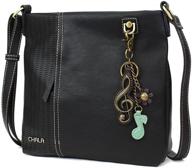 👜 stylish laser crossbody faux leather handbags & wallets: chala women's collection logo