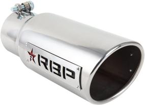 img 3 attached to 🔥 RBP RBP-35453R RX-1 Dual-Badged Exhaust Tip in Polished Stainless Steel