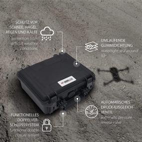 img 1 attached to 🎒 MC-CASES DJI Mavic Air 2S/Air 2 Case & Accessories - Compact Edition for Fly More Combo [German-Made]