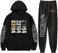 promised neverland clothing sweatshirt sweatpants men's clothing in active logo