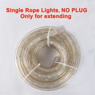 beatilux 20ft multicolor led rope light extension cable - 🔌 designed for extending purpose of our single rope light without plug logo