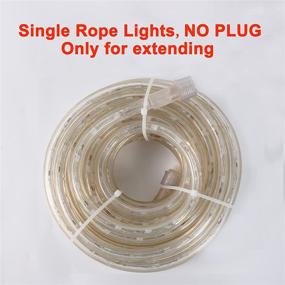 img 1 attached to BeatiLux 20FT Multicolor LED Rope Light Extension Cable - 🔌 Designed for Extending Purpose of Our Single Rope Light Without Plug