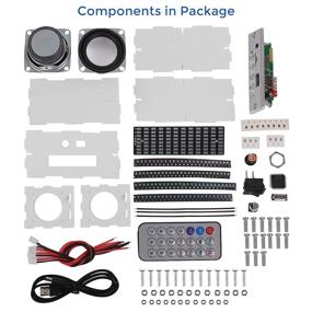 img 3 attached to 🔊 MiOYOOW DIY Spectrum Bluetooth Speaker Kit - USB Mini Home Stereo Sound Amplifier DIY Soldering Project for School and Home Education (Soldering DIY Kits for Learning)