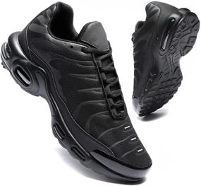 img 3 attached to Men's Athletic Shoes - Running Cushion Basketball Trainers & Sneakers