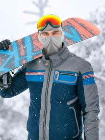 img 3 attached to 🌞 Ultimate UV Sun Protection: 8-Piece Full Face Balaclava Covers for Unisex Windproof Skiing