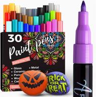 acrylic ceramic fabric assorted markers logo