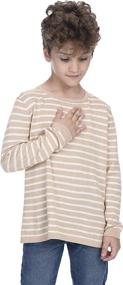 img 4 attached to State Cashmere Striped Sleeve Sweatshirt