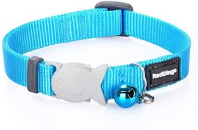 img 1 attached to Premium 12mm Classic Cat Collar by Red Dingo