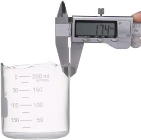 img 2 attached to Accurate Measurement with Glass Measuring Beaker 100Ml Graduated: Empower your Precision
