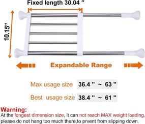 img 3 attached to Maximize Closet Space with LETS DIY Adjustable Tension Closet Shelves – Organize and Expand Storage