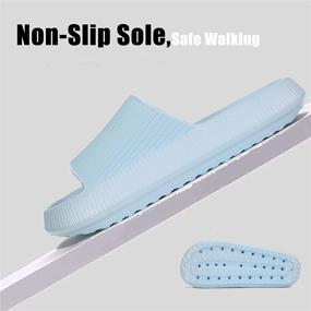 img 1 attached to MOLATIN Slippers Non Slip Bathroom Technology Super Foot, Hand & Nail Care