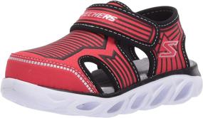 img 4 attached to Сандалии Skechers Hypno Splash ZOTEX оранжевые для малышей