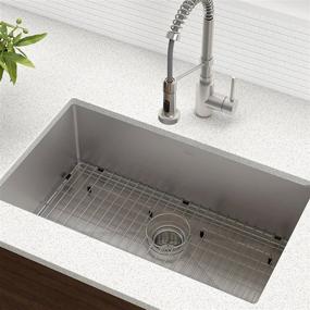 img 3 attached to 30-Inch Stainless Steel Kraus KHU100-30 Kitchen Sink