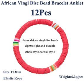 img 1 attached to BOMAIL Bracelets African Polymer Bracelet