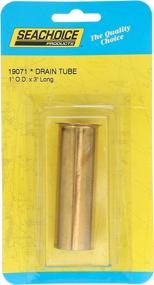 img 1 attached to 🚰 Seachoice 19071 Brass Drain Tube: 3-Inch Length and 1-Inch Diameter for Efficient Drainage