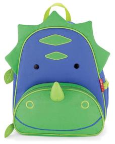 img 3 attached to 🦖 Dinosaur Toddler School Backpack Multi