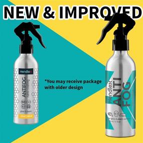 img 1 attached to 🌫️ Hendlex Windshield Antifog - Car, Bathroom Mirror, and Motorcycle Visor Anti Fog Spray 6.7 oz.