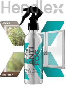 img 3 attached to 🌫️ Hendlex Windshield Antifog - Car, Bathroom Mirror, and Motorcycle Visor Anti Fog Spray 6.7 oz.