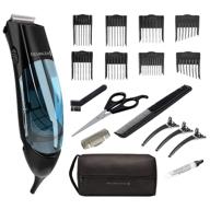 💇 remington hkvac2000a vacuum haircut kit: ultimate hair clippers & beard trimmer combo (18 pieces) logo