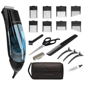 img 4 attached to 💇 Remington HKVAC2000A Vacuum Haircut Kit: Ultimate Hair Clippers & Beard Trimmer Combo (18 pieces)