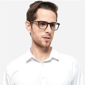 img 1 attached to 👓 Enhanced Eye Comfort: 2 Pack Blue Light Blocking Glasses for Men and Women - Reduce Eyestrain, Perfect for Computer Reading and Anti-Fatigue