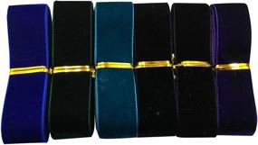 img 2 attached to Sunflower Qd Velvet Ribbon Accessories 20Yards