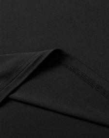 img 1 attached to 👕 Latuza Viscose Nightshirt: Comfortable LightGray Men's Sleepwear & Lounge Shirt