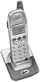 img 1 attached to 📞 AT&amp;T E250 Accessory Cordless Handset: Silver for E2500 Expandable Phone System