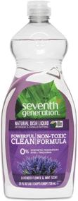 img 3 attached to 🌿 Seventh Generation Lavender Floral Mint Dish Liquid - 25 Ounce, Natural Formula, Varying Packaging