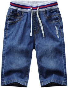 img 3 attached to 👕 JiaYou Elastic Straight Stretch Cropped Boys' Clothes