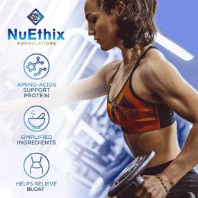 img 1 attached to 🥜 NuEthix Iso-Perfect Whey Protein: 24g Protein, No Added Sugar, Peanut Butter Flavor - 2lb Tub, 32 Servings