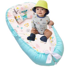 img 4 attached to Bassinet Lounger Portable Super Co Sleeping Kids' Home Store