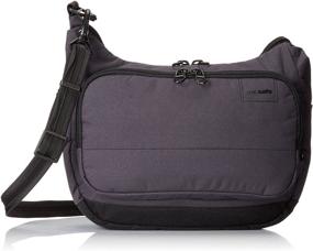 img 4 attached to 👜 Black Pacsafe Citysafe LS100 Anti-Theft Travel Handbag