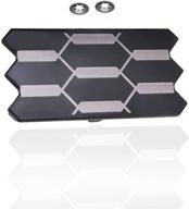 setlux front grille garnish radar sensor cover replacement for tacoma trd pro 2018 2019 2020 tss sensor cover - replaces part # 53141-35060 logo