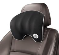 cervical adjustable washable headrest ergonomic logo