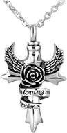 tgls necklace memorial keepsake cremation girls' jewelry logo