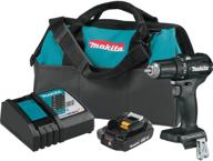 🔋 makita xfd11r1b: powerful lithium ion sub compact driver drill for precise and efficient tasks логотип