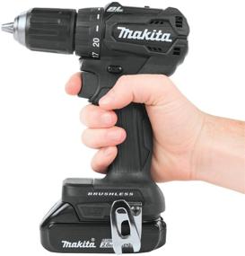 img 1 attached to 🔋 Makita XFD11R1B: Powerful Lithium Ion Sub Compact Driver Drill for Precise and Efficient Tasks