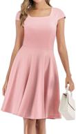 👗 vibrant multicolor raspberry women's summer casual dresses logo