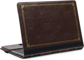 img 4 attached to 📚 TYTX MacBook Pro Leather Case 13.3 inch Retina 2013-2015 (A1502/A1425) Protective BookBook Folio Cover (Old MacBook Pro 13", Brown)