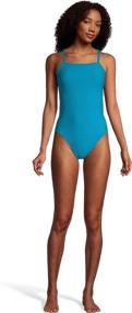 img 3 attached to 👙 Speedo Women's Swimsuit Endurance 'The One' Solid Team Colors Piece