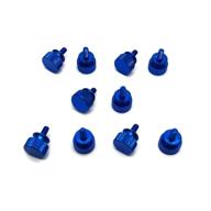 💻 primeonly27: premium 10x anodized aluminum computer case thumbscrews 6-32 thread for diy blue cover power supply pci slots hard drives logo