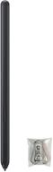 🖊️ высококачественный запасной s pen для galaxy s21 ultra 5g - сенсорный стилус s pen + наконечники (s-pen / черный) логотип