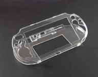 🔳 transparent crystal protective cover shell for sony psv2000 ps vita psvita 2000 - clear hard case body protector logo