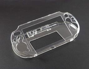 img 4 attached to 🔳 Transparent Crystal Protective Cover Shell for Sony PSV2000 PS Vita PSVita 2000 - Clear Hard Case Body Protector