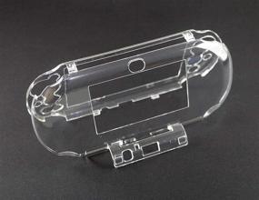 img 2 attached to 🔳 Transparent Crystal Protective Cover Shell for Sony PSV2000 PS Vita PSVita 2000 - Clear Hard Case Body Protector