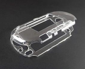 img 1 attached to 🔳 Transparent Crystal Protective Cover Shell for Sony PSV2000 PS Vita PSVita 2000 - Clear Hard Case Body Protector