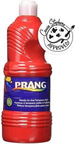 img 2 attached to 🎨 Prang Ready-to-Use Liquid Tempera Paint: 32-Ounce Red Bottle (23201)